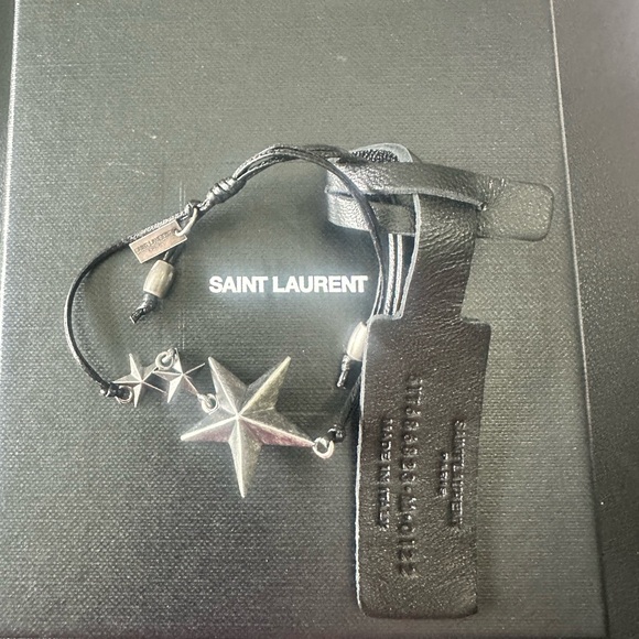 NWT SAINT LAURENT STAR BRACELET - Picture 2 of 4